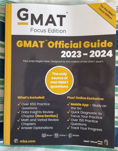GMAT Official Guide by GMAC&nbsp;