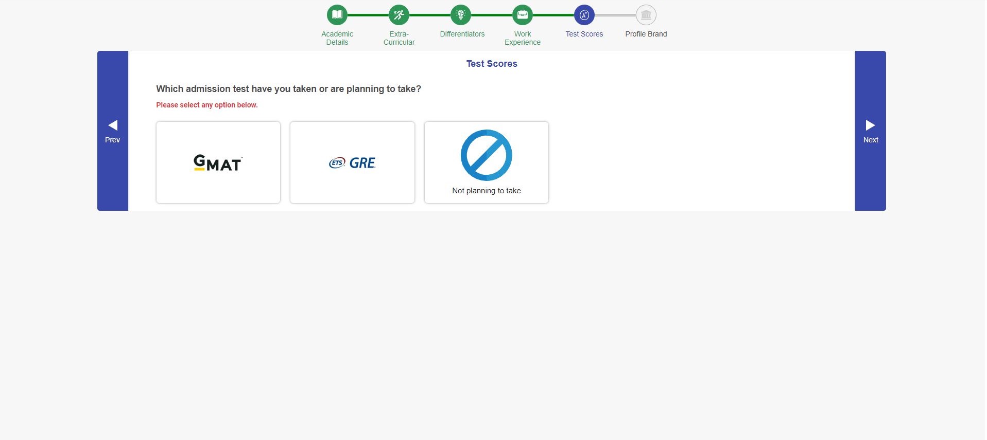 MFin Profile Evaluation 