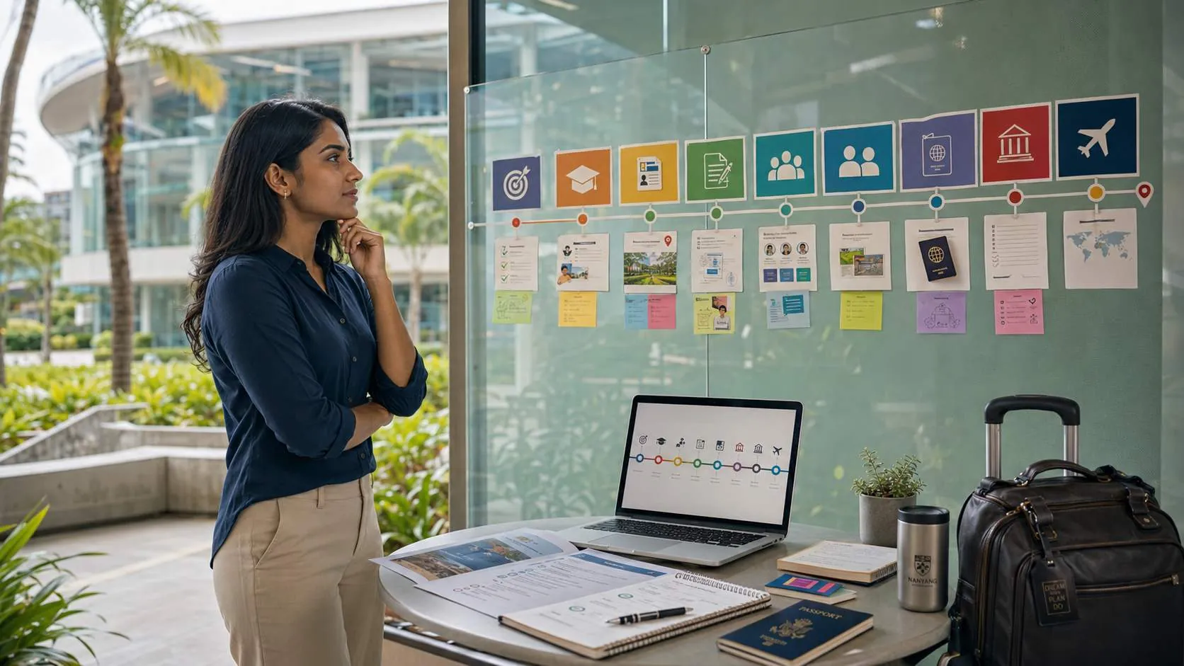 Nanyang MBA application timeline for Indian students
