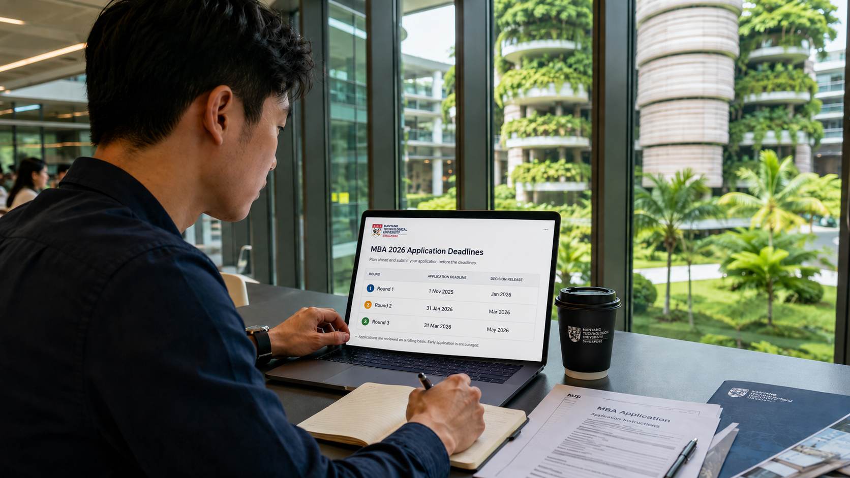 the Nanyang MBA deadlines for 2026