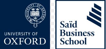 Saïd Business School, University of Oxford logo